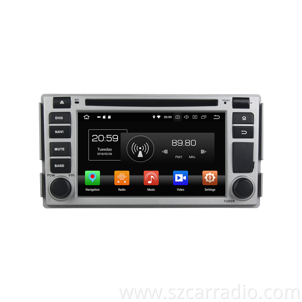 android dvd player for Santa Fe